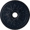 Ekena Millwork Rose and Ribbon Ceiling Medallion (Canopies up to 4"), 23 5/8"OD x 4"ID x 1 1/2"P, Midnight Dream CM23ROMDF - alternate 1